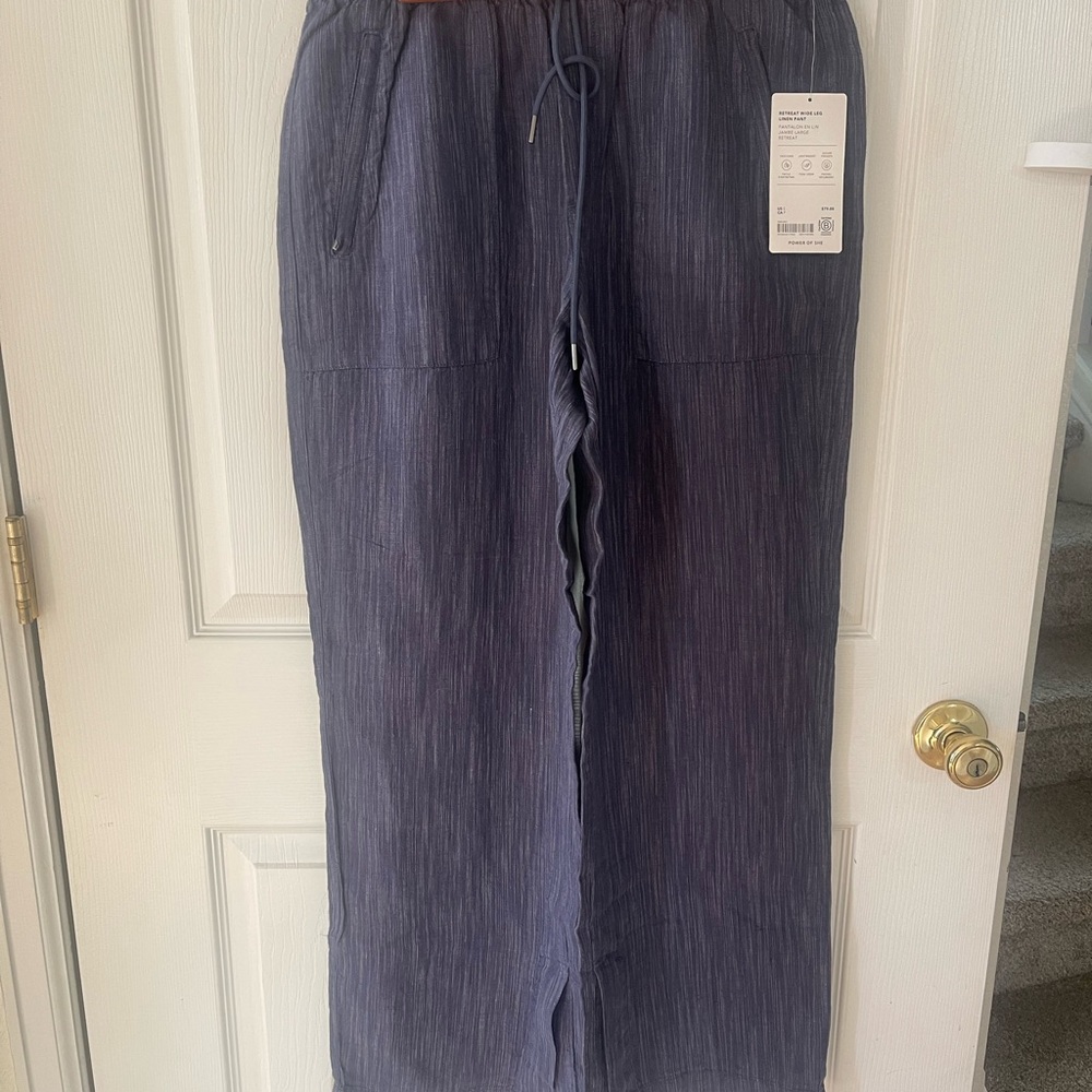 Athleta Retreat Linen Pants